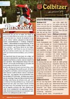 Baseball als Trendsport in der urbanite Magdeburg, Heft 09/2008, Seite 14